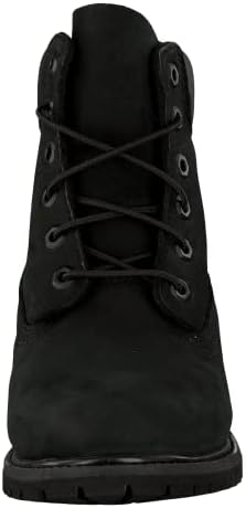 Timberland Women's 6" Premium Boot Black Nubuck 6.5 B - Medium | Image 3