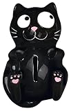 hucha gato roba monedas Idea de regalo creativa: la hucha limpia se envía en una bonita caja de regalo y, por lo tanto, el regalo perfecto para dueños de gatos y Ed, los fans de los gatos