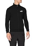 Reißverschluss vorne PUMA Herren Jacke ESS Track Jacket TR, PUMA Black, S, 851771