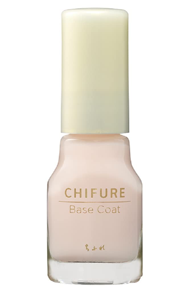 ちふれ(CHIFURE)ベースコート 薄ピンク 4.1mL 速乾性 ネイル下地 色補正 セルフネイル