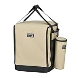 キャプテンスタッグ(CAPTAIN STAG) CS コロナFH-CP25石油ファンヒーター 専用収納ケース サブポーチ付 ベージュ UM-1644