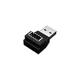 日本の中小企業 MSL FORCE Type-C/A to Type-E 変換アダプター Type-E Type-C USB-A メス オス 10Gbps 持ち運びラク 高速転送 錫メッキ端子 アルミ合金 PVC素材 保護回路 耐久性 多彩変換 tpce5 適格請求書発行可 (Cタイプ, 1個)