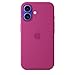 Produktbild Apple iPhone 16 Silikon Case mit MagSafe  Fuchsia