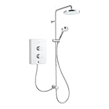 Mira Showers Decor 10.8KW White Dual Outlet Electric Shower 1.1894.009