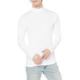 [ヘインズ] ロングTシャツ あったかインナー 防寒着 厚手インナーハイネックシャツ 長袖 暖かい 綿100% ロングスリーブシャツ HM4-Q507A メンズ ホワイト LL