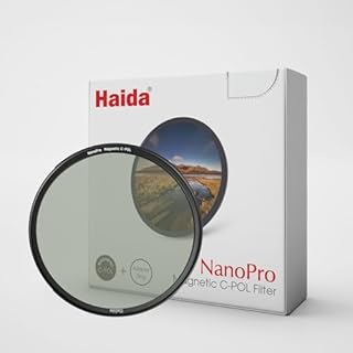 Haida Filtro Polarizzatore Circolare Magnetico da 77mm con Anello Adattatore Magnetico CPL