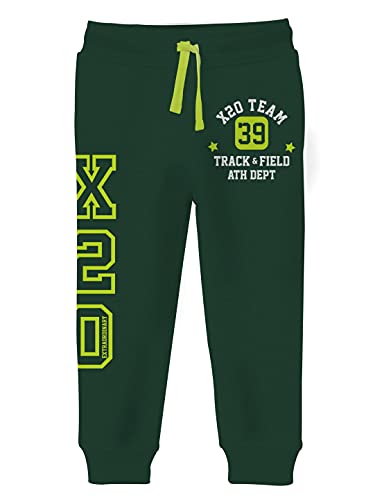 Image of minicult Boy's Regular Fit Cotton Track Pants