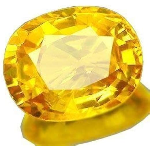 Cultured Yellow Sapphire 11.25 Ratti