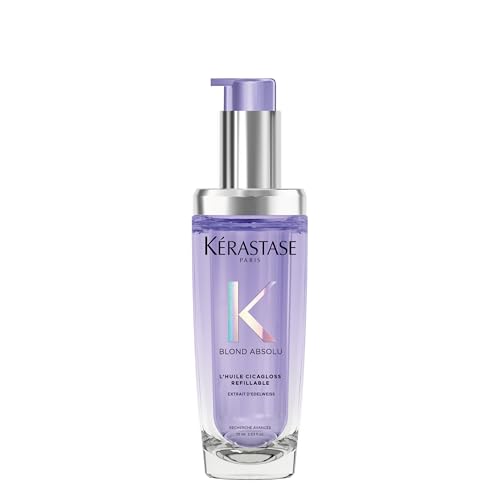 KÉRASTASE Blond Absolu - L'Huile Cicagloss Rechargeable - Huile Capillaire Brillance Multi-Usage -...