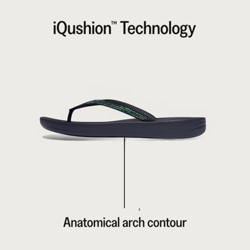 Image of FitFlop Iqushion Sparkle Flip-Flops