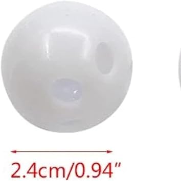 Jowxsx 10 Pcs Rattle Balls Inserts Rattle Box Repair Doll Noise Maker Noise Maker Insert Rattle Toy for Animal Puppet Doll Baby Pet Toy