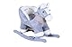 KNORRTOYS.COM 40625 Schaukeltier, „Pferd grau“