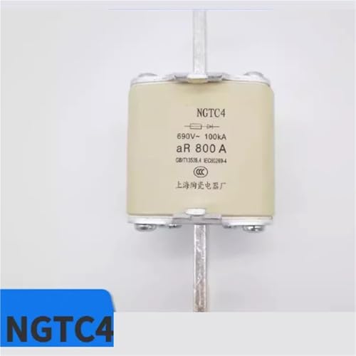 Fusible rapide NGTC4 aR 800A pour protection industrielle