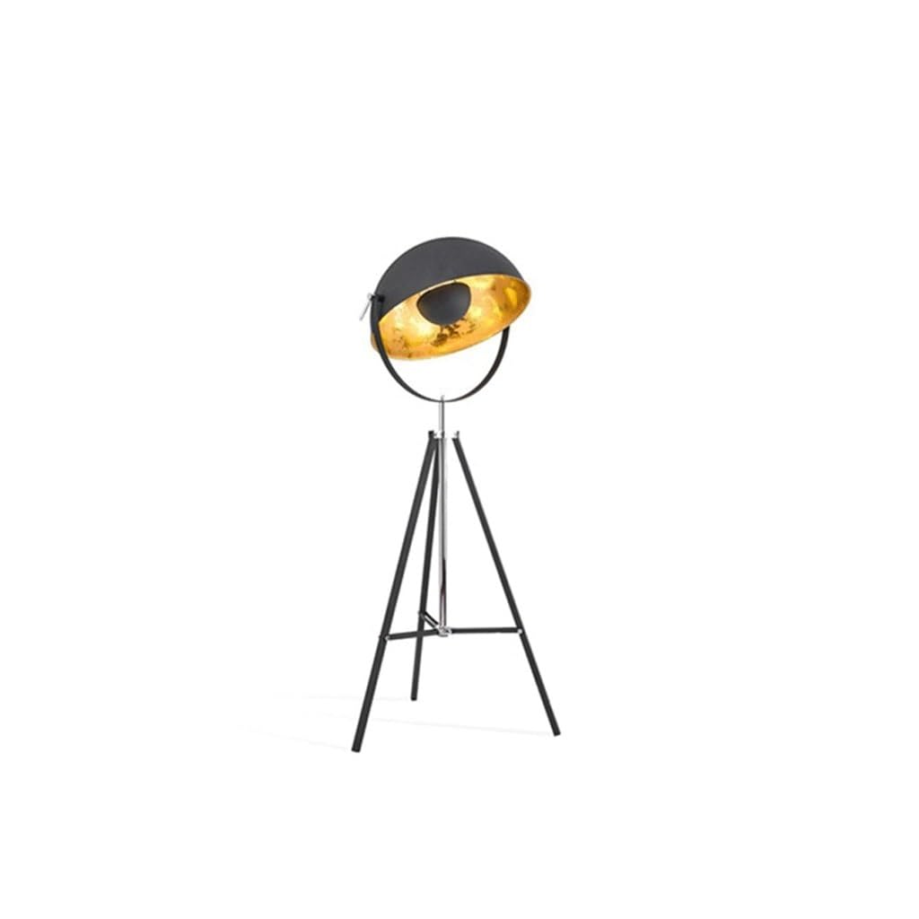 EINES Floor Lamp Tall Lamp Tripod Floor Lamp Living Room Bedroom Retro Standing Lamp Vertical Industrial Lights