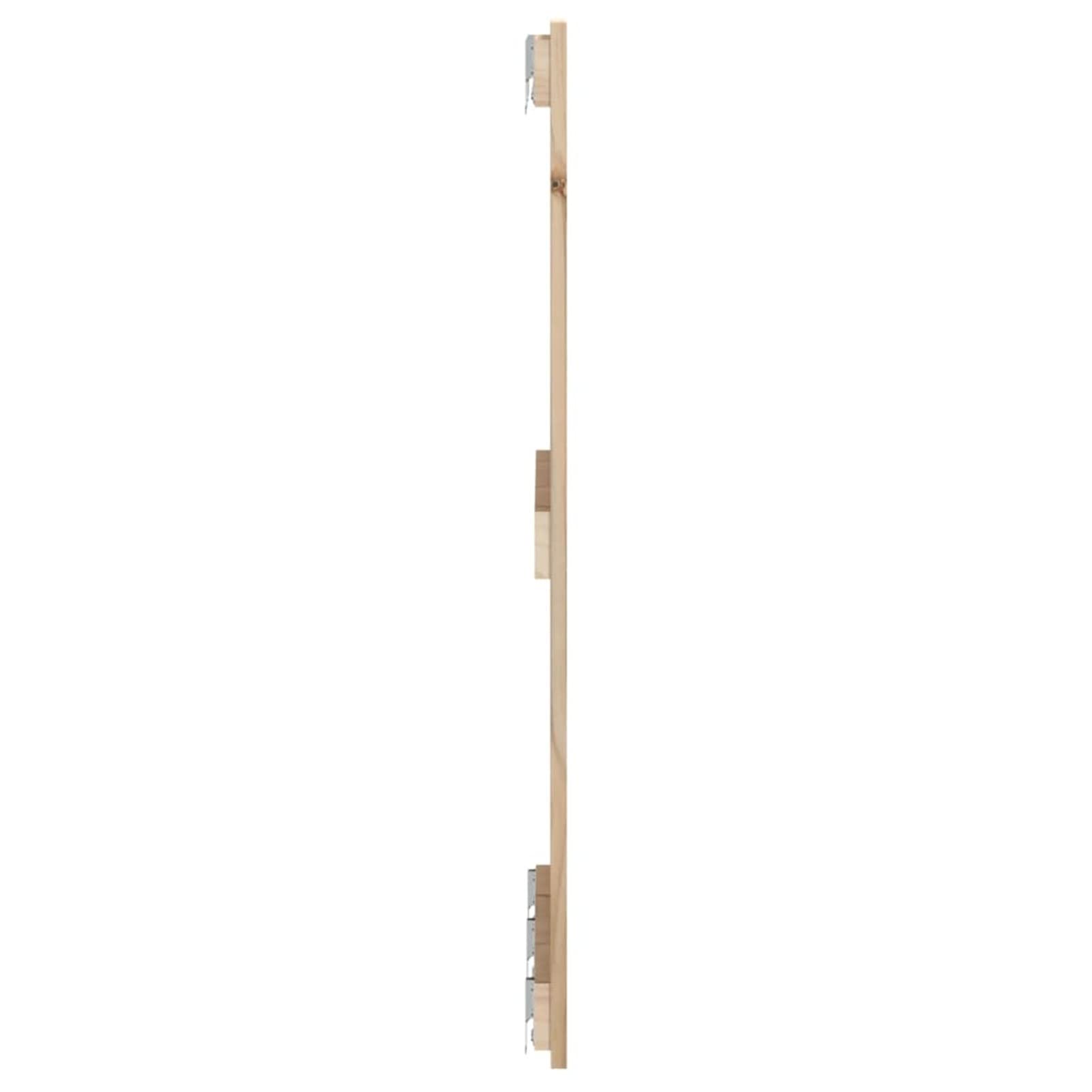 824913 Testiera da Parete 185x3x90 cm in Legno Massello di Pino Testata in Legno,Testata Letto Matrimoniale Muebles Dormitorio Spalliera Letto Testiere per Letto Matrimoniale