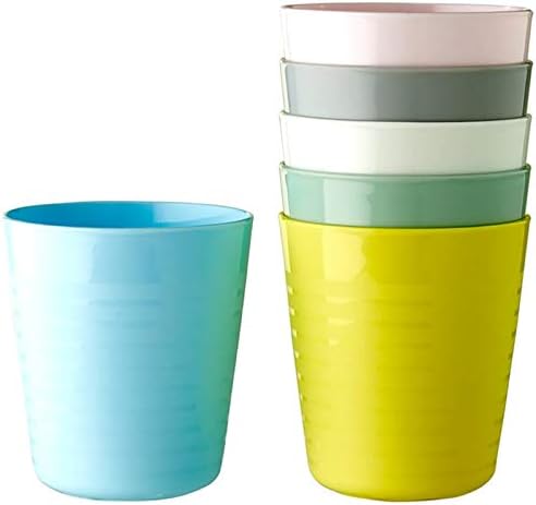 IKEA Kalas 004.613.79 Childs Plastic Mug Pastel Multicoloured 6 x 17 Centimetre