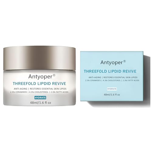 Triple Lipid Peptide - Restore & Fix for All Skin Types - Advanced Anti-Aging Face Moisturizer Cream to Replenish Skin for a Smooth Complexion Enriched with Ceramides and Fatty Acids 2 48mL/1.6 Fl Oz