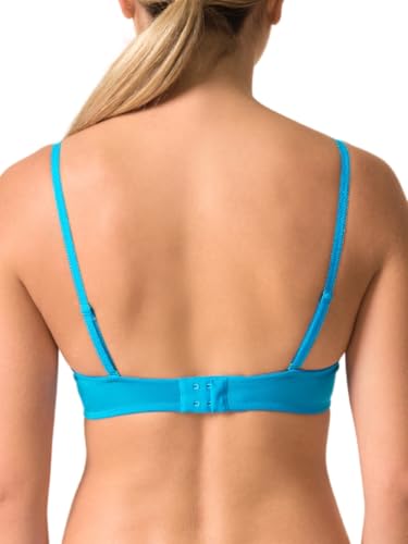 Image of Gossard Women's Glossies Sheer Bra, 6271, Atomic Blue, 36D