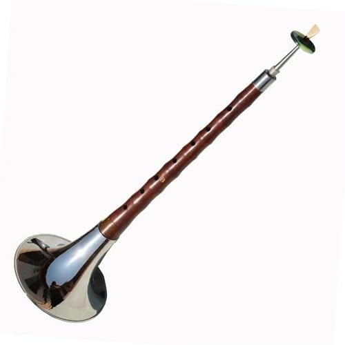 B-Dur-Suona-Blasinstrument, Komplettes Set Aus Ebenholz/rotem Palisander, Chinesischer Nation-Suona Mit Zubehör Suona Set(Color:Rosewood)