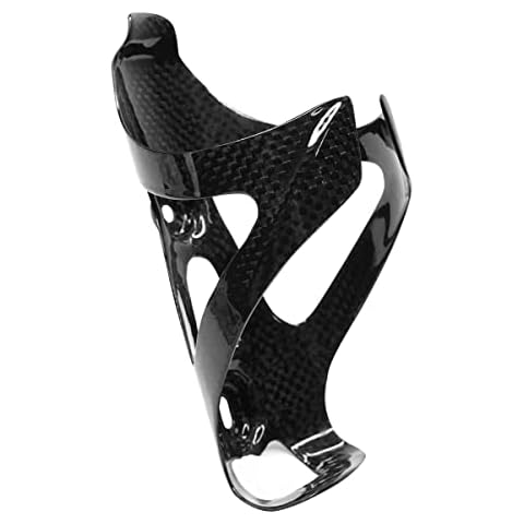 Hwanjia Bike Water Bottle Holder Ultra-Light Full Carbon Fiber Bicycle Water Bottle Cage Water Bottle Holder for Bike Road Bike Mountain Bike Cover