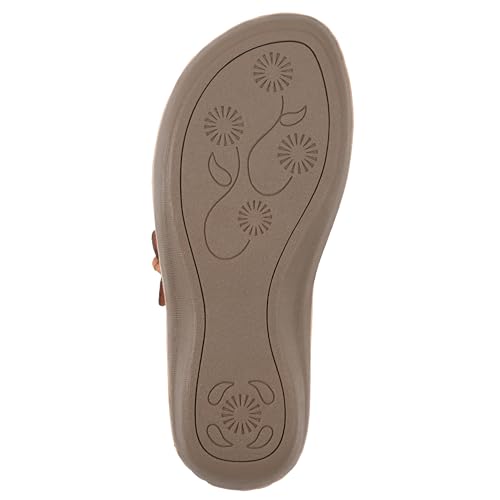 Image of Cliffs by White Mountain Women's Cushioned Cassilia Floral Sandal