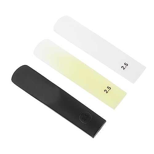 GOOHOCHY Saxophone Resin 3pcs Saxophone Clier Musical Instrument Parts for Sax Players