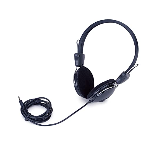 IUPPA Over-Headphones Earphones with Cable 3.5mm Plug for Computer Laptop Music Listening Game Video Watching