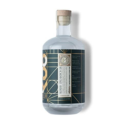 Monday Zero Alcohol Gin – An Award Winning Non-Alcoholic Spirit With Zero Carbs, No Sugar, 0 Calories - 750Ml #TOP7