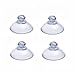 4-Pack Ramtech Car Windshield Suction Cup Replacement For Valentine One 1 V1 Radar Laser Detector Mount (Non-OEM) - SCV1