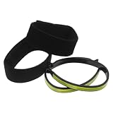 Cabilock Set 4 Clip Fermapantaloni Riflettenti per Ciclismo con Cinturino Elastico Regolabile, Reggi-Gambe Rimovibili per attività All'aperto e Sicurezza Notturna