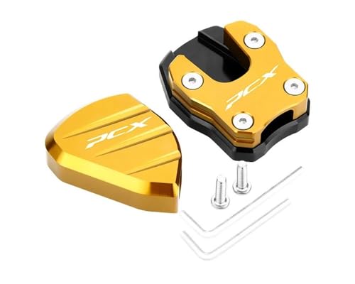Extension de plaque support et béquille PCX160 pour un parking sûr