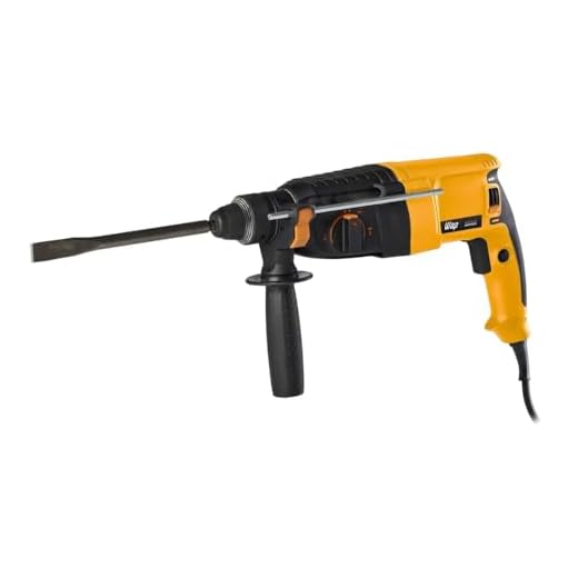 WAP Martelete Rompedor Perfurador 1/2" EMPR 900K SDS PLUS com Engate Rápido e Punho Auxiliar Multidirecional, 900W 220V