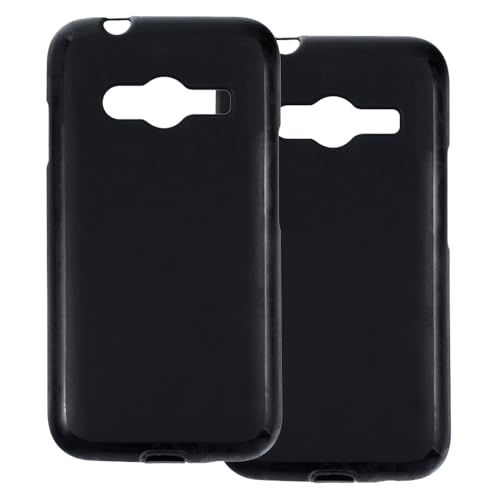 UOGNADGD 2-Pack Coque TPU Compatible avec Samsung Galaxy Ace 4 LTE G313 Housse de Téléphone - Accessoires de Protection Flexibles et Antichoc avec Découpes...