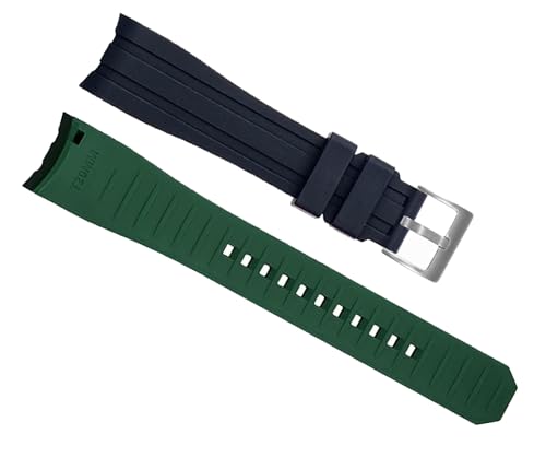 Bracelet montre Arc Bouth silicone 22mm bicolore pour le sport