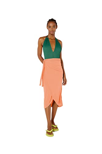 SAIA VERSACE COLOR VER23, BLUEMAN, ADULTO FEMININO, LARANJA, M