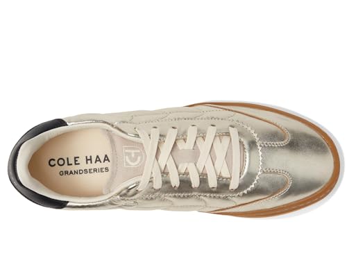Cole Haan Womens Grandpro Breakaway Casual Trainers Gold 5 UK