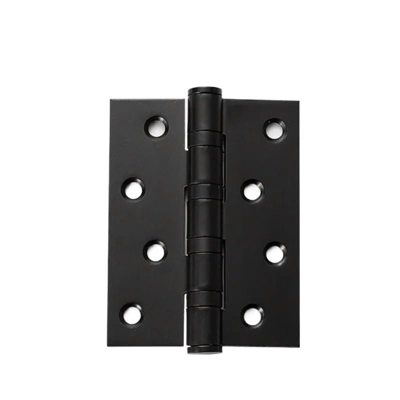 Cerniere 2 Cerniere for Porte in Acciaio Inossidabile 304 da 4 Pollici, connettore Adatto for Porte Pesanti, ferramenta for mobili Cerniere per Porte(Noir)