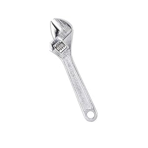 Edward Tools Harden Adjustable Wrench (6″) – Heavy Duty Drop Forged Steel – Precision Milled Jaws for Max Gripping Power – Rust Resistant – Tempered and Heat Treated Steel – Secure Adjustable Jaw