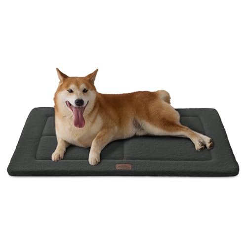 Massfu Reversible Dog Crate Bed for Medium Dogs