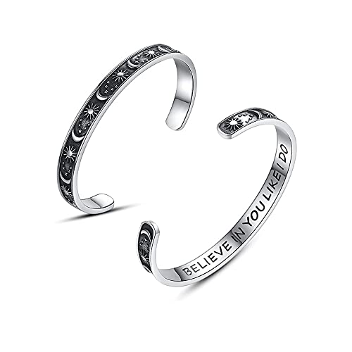 Ywman Sun Moon Star Cuff Bracelet cover