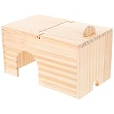 Maisonnette pour animaux : cette petite maison douillette offre un environnement chaud et abrité idéal pour les hamsters