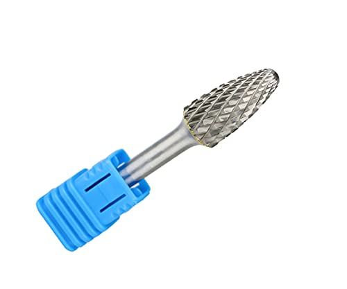 Fresa de Carburo de Tungsteno 12mm Doble Corte para Herramientas Rotativas miniatura 1