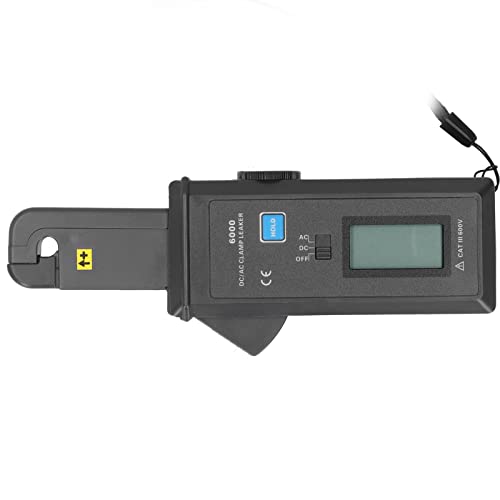 Medidor de Pinza de Corriente de Fuga AC DC Digital Hyuduo con Cambio Automático de Rango, Precisión 2%, Interfaz USB para Medición de Corriente de Fuga 0mA-60A miniatura 6