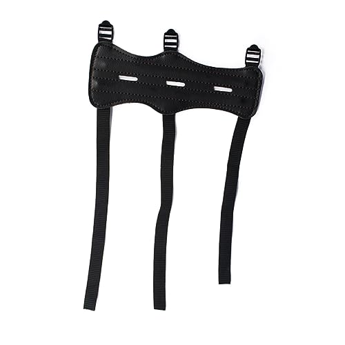 VANZACK Archery Armguard Leather Archery Accessories Adjustable Straps Safe Comfortable Fit