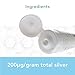 Silver-Sept-Silver Skin and Wound Gel 1.5 oz, Tube for Foot and Leg Ulcer Treatment, 1st and 2nd Degree Burn Care