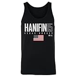 500 LEVEL Noah Hanifin Vegas USA Elite Men's Tank Top (Black, Large)