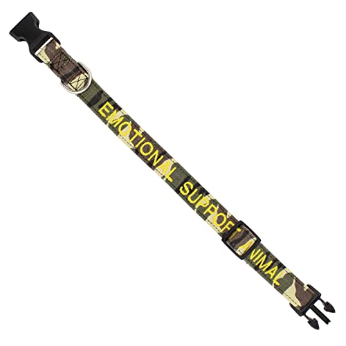 Mondo Medical Emotional Support Service Dog Collar - 16.5 to 24in Camo Large Dog Collar for Large Sized Dogs - Thumbnail 7