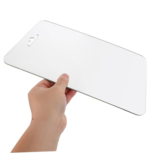 Miroir incassable acrylique Mipcase pour éliminer la buée de douche