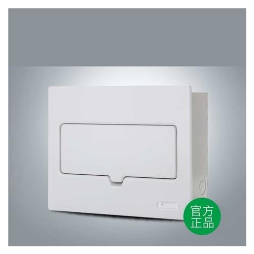 Boîte de distribution tout métal 8 circuits contre les déformations de tableau électrique blanc