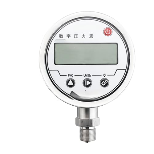Manomètre numérique de pression d'air 0.25 MPA avec écran rétroéclairé niveau 0.5